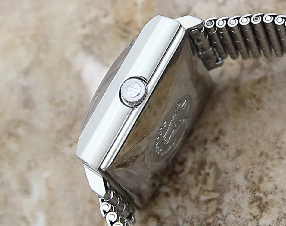 Rado Manhattan Swiss Mens 35mm Vintage Rare Stainless St Automatic Watch