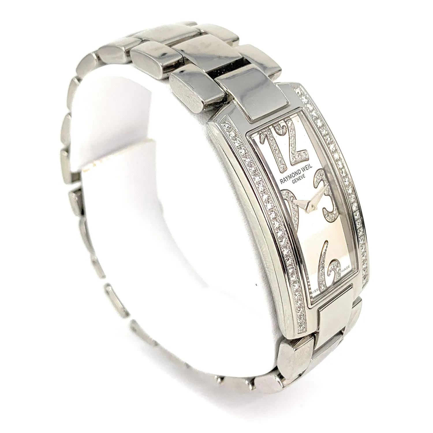 Raymond Weil Diamond Stainless Steel Shine 1500 Collection Ladies Watch