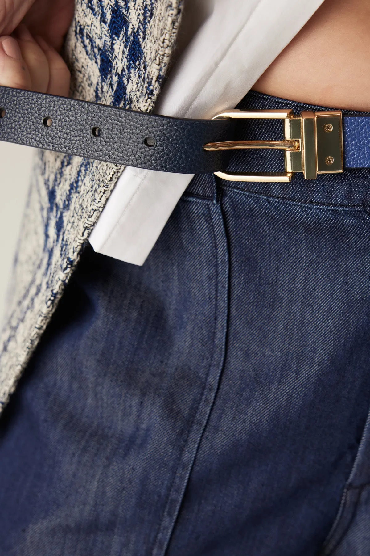 Reversible Belt - Navy