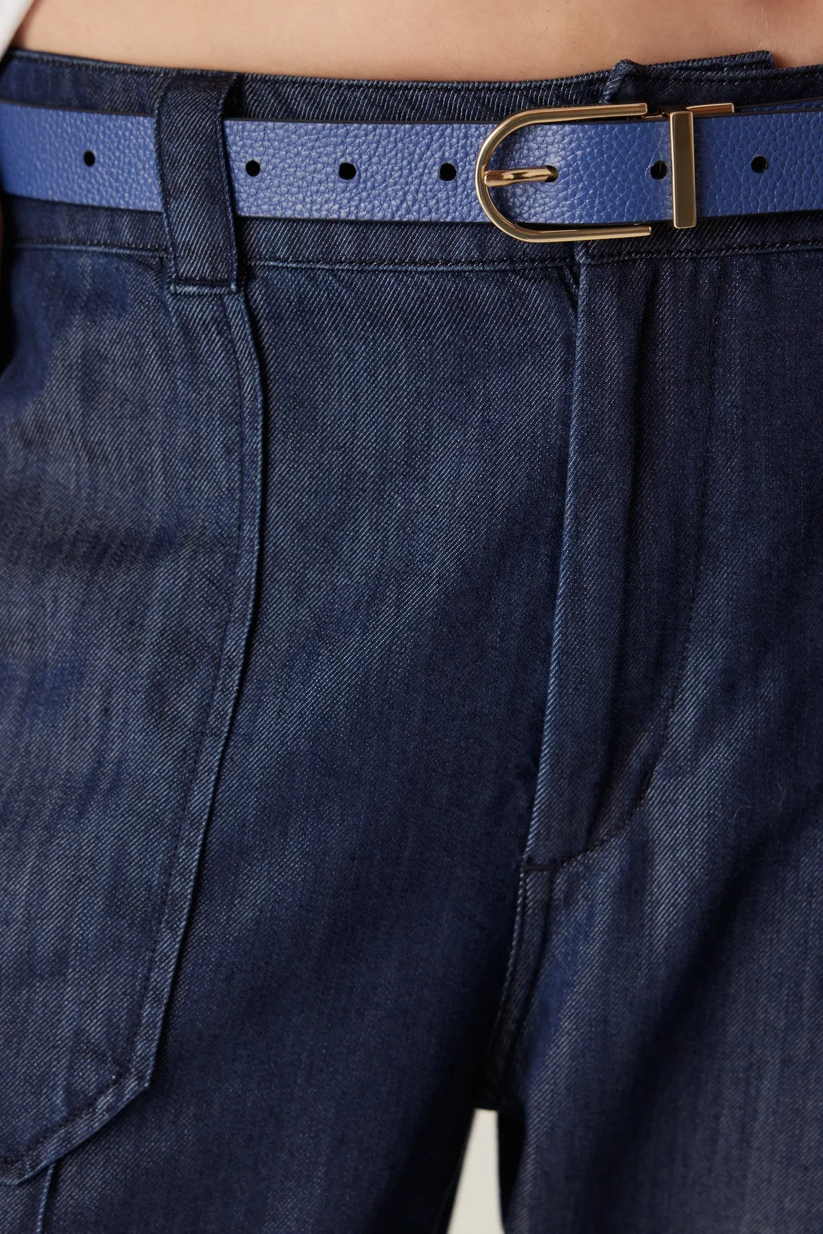 Reversible Belt - Navy