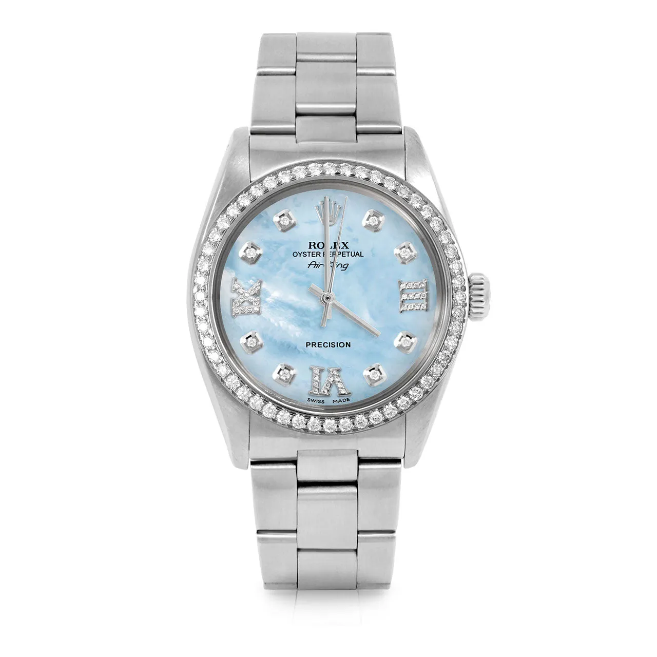 Rolex Air King 34mm | 5500-SS-LBMOP-8DR369-BDS-OYS