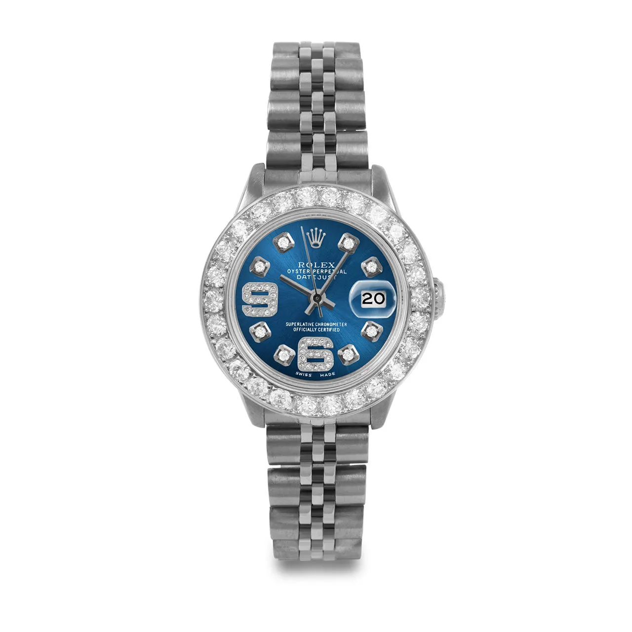Rolex Datejust 26mm | 6917-SS-BLU-8DA69-2CT-JBL