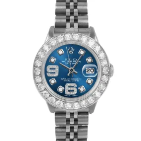 Rolex Datejust 26mm | 6917-SS-BLU-8DA69-2CT-JBL
