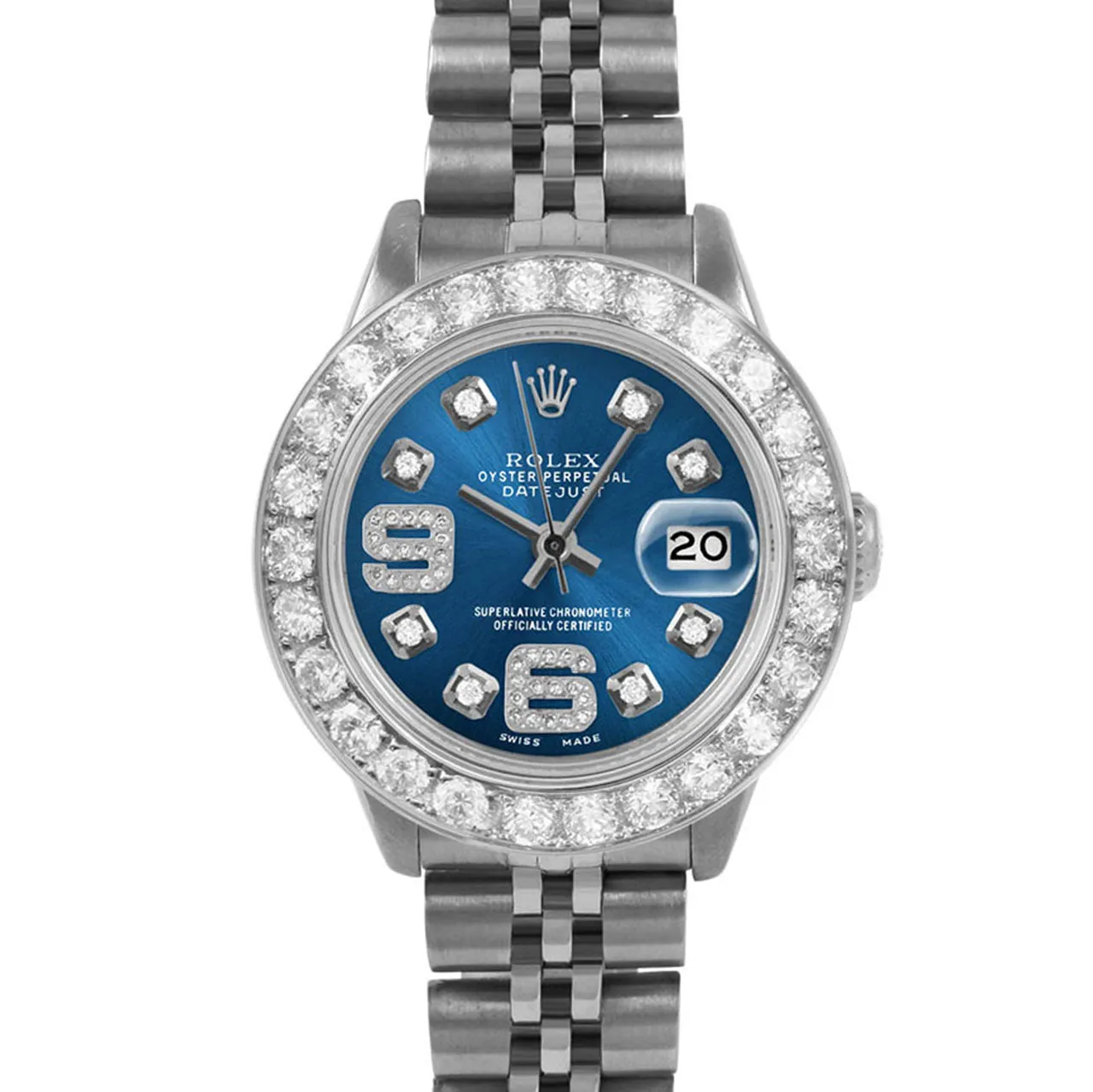Rolex Datejust 26mm | 6917-SS-BLU-8DA69-2CT-JBL