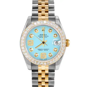 Rolex Datejust 31mm | 178273-TRQ-8DA69-2CT-JBL