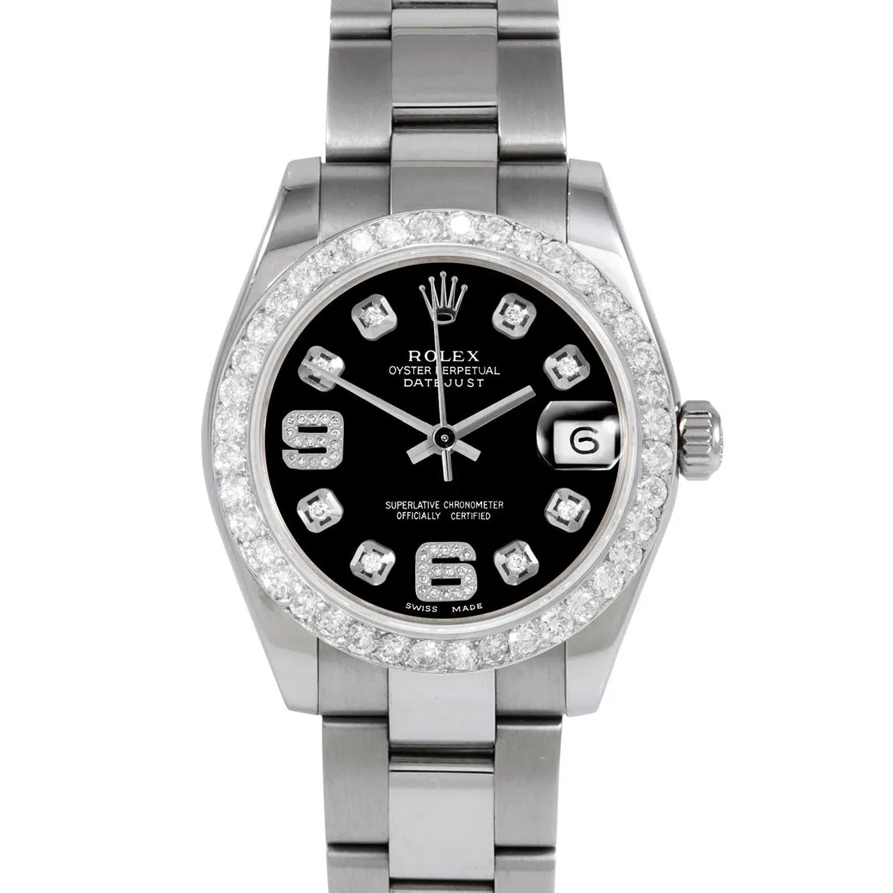 Rolex Datejust 31mm | 178274-BLK-8DA69-2CT-OYS