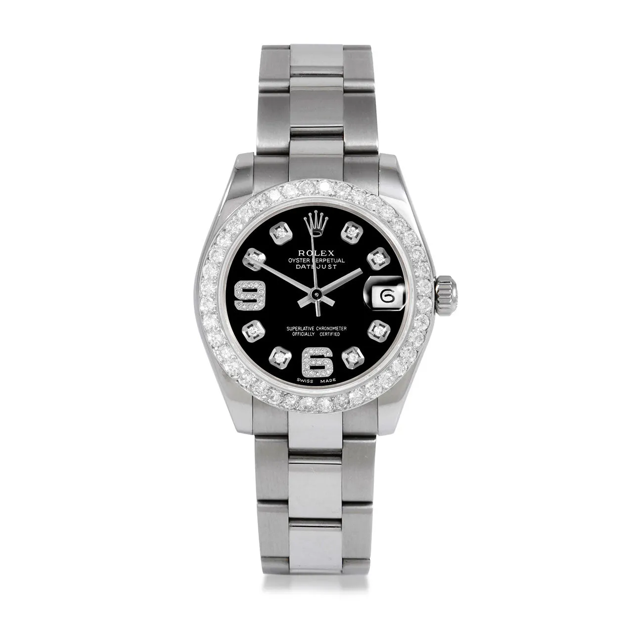 Rolex Datejust 31mm | 178274-BLK-8DA69-2CT-OYS