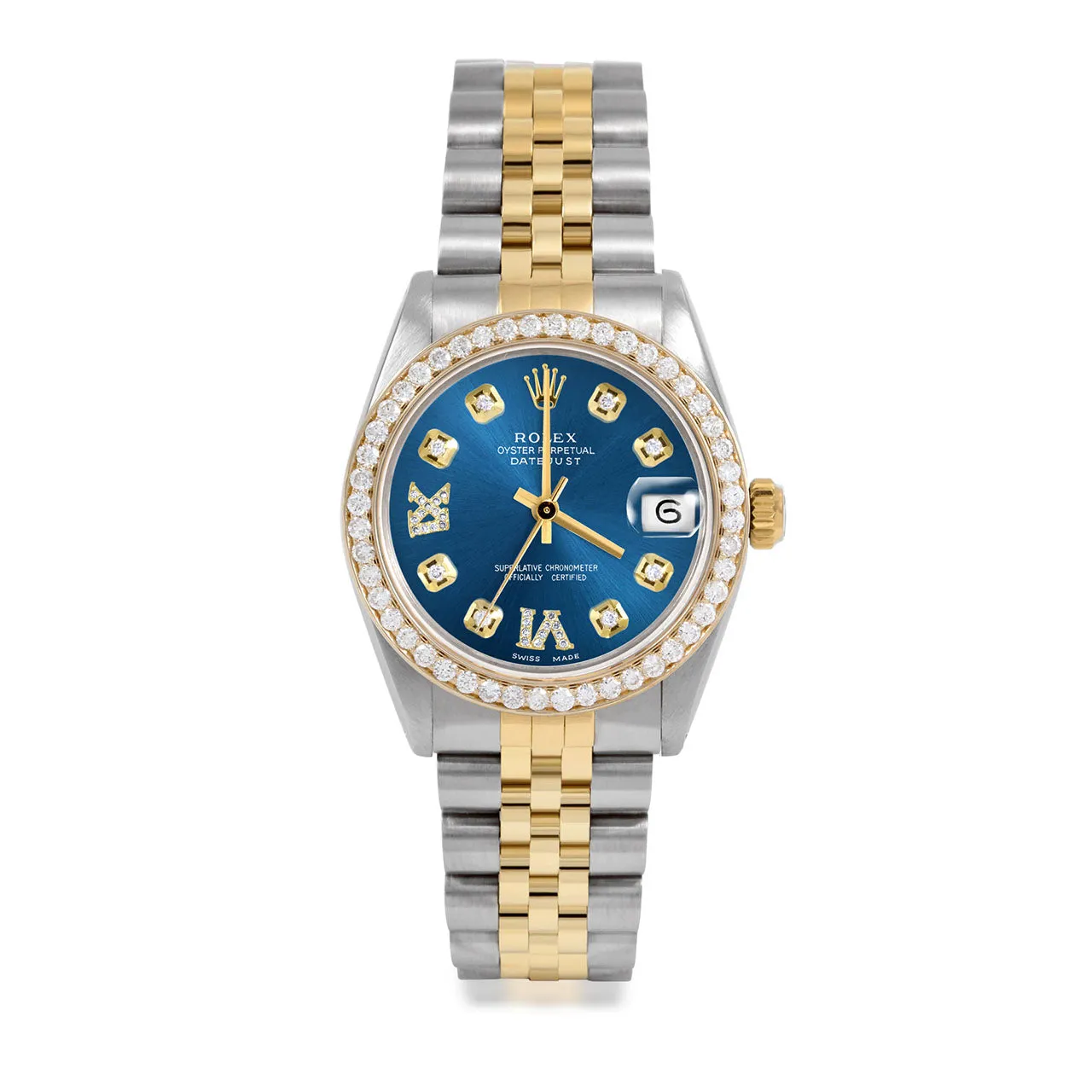 Rolex Datejust 31mm | 6827-TT-BLU-8DR69-BDS-JBL