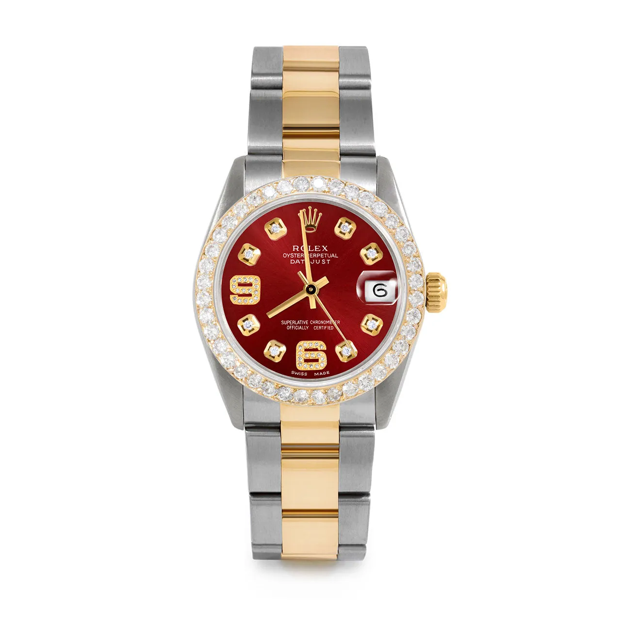 Rolex Datejust 31mm | 6827-TT-RED-8DA69-2CT-OYS