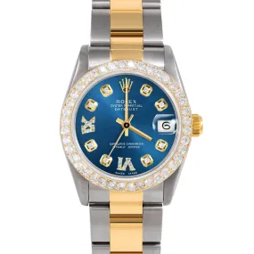 Rolex Datejust 31mm | 68273-BLU-8DR69-2CT-OYS