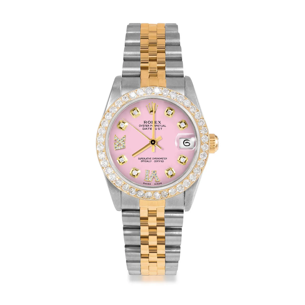 Rolex Datejust 31mm | 68273-PNK-8DR69-2CT-JBL