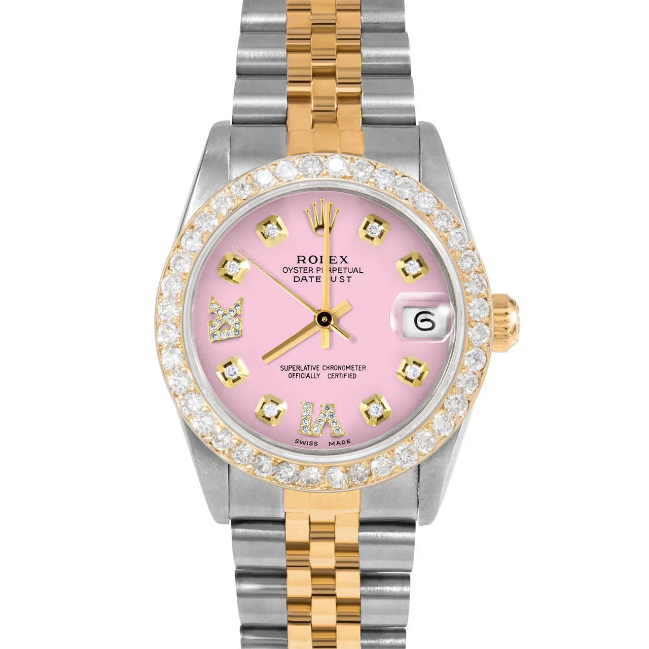 Rolex Datejust 31mm | 68273-PNK-8DR69-2CT-JBL