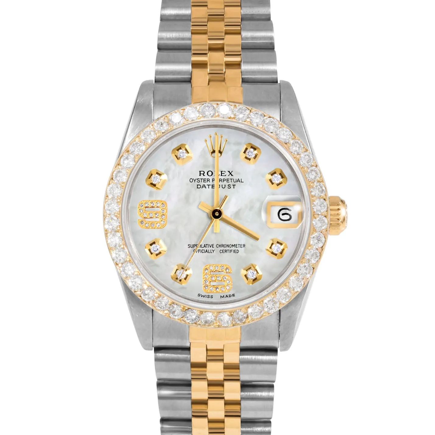 Rolex Datejust 31mm | 68273-WMOP-8DA69-2CT-JBL