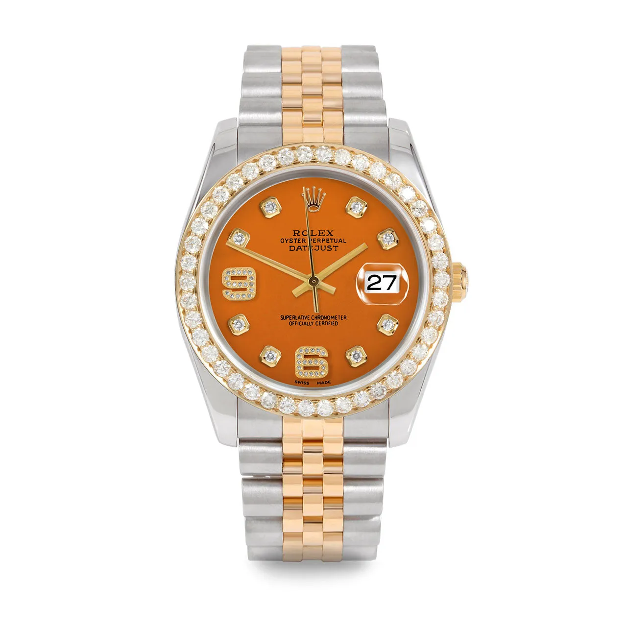 Rolex Datejust 36mm | 116233-ORN-8DA69-25CT-JBL