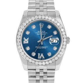 Rolex Datejust 36mm | 116234-BLU-8DR69-25CT-JBL