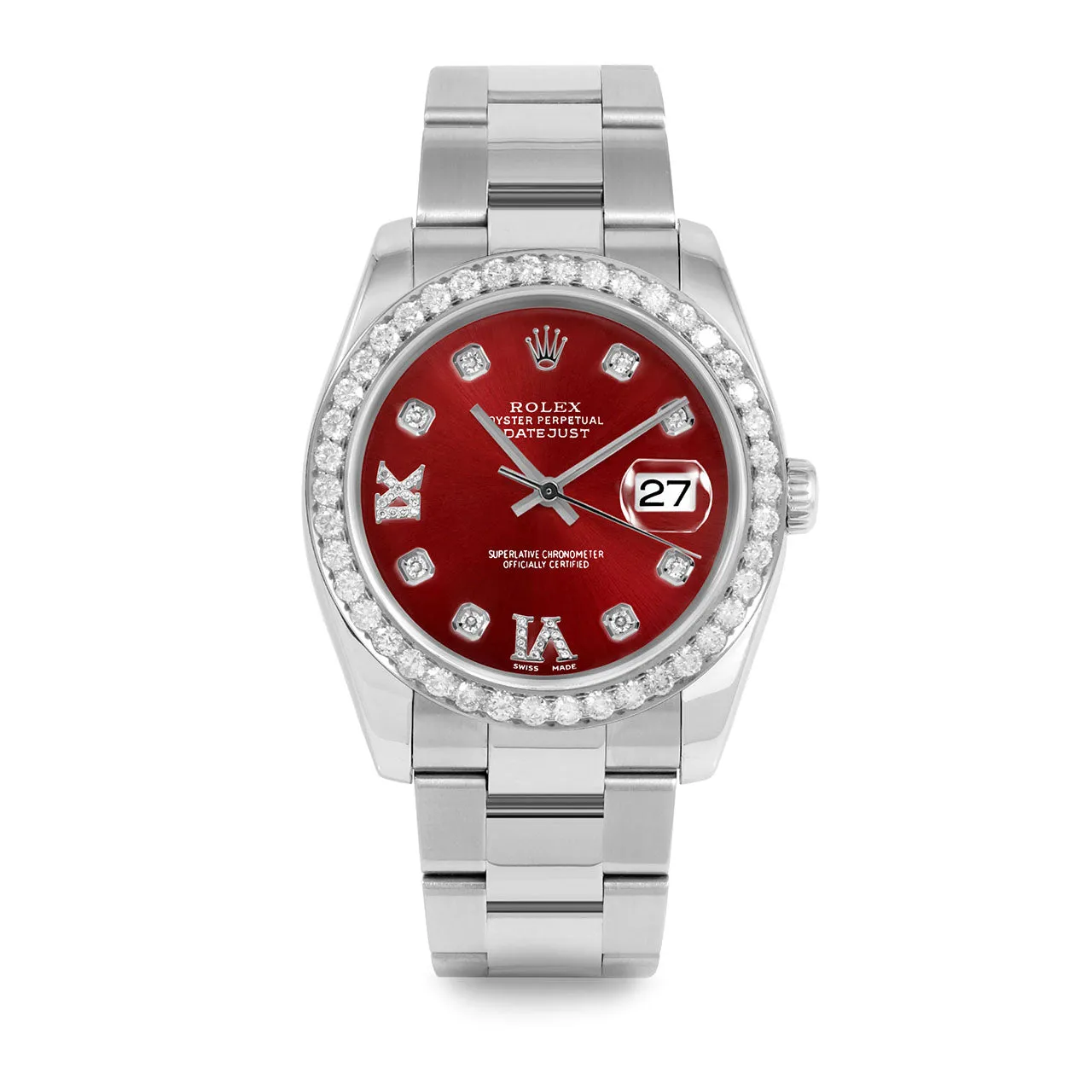 Rolex Datejust 36mm | 116234-RED-8DR69-25CT-OYS