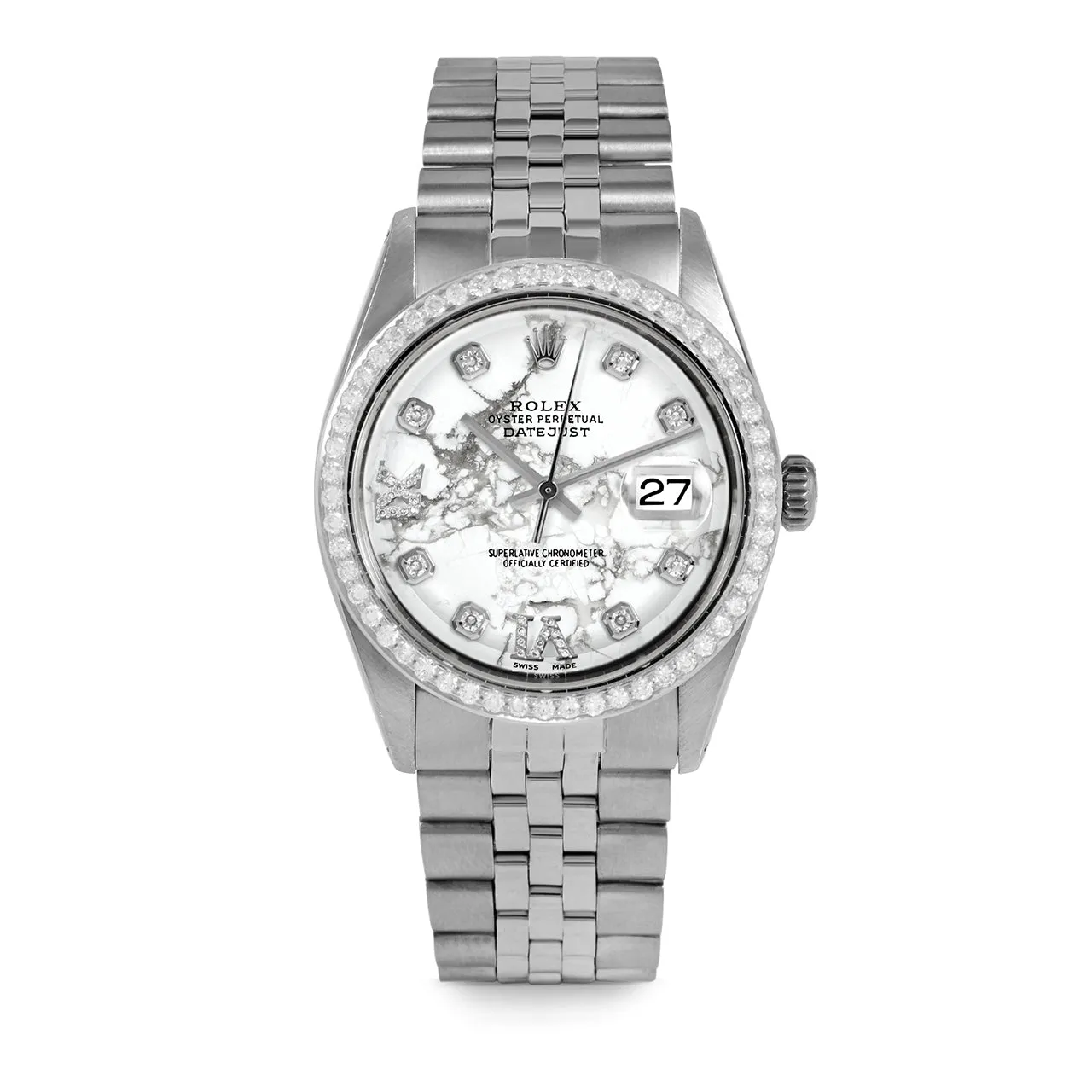 Rolex Datejust 36mm | 1601-SS-MRB-8DR69-BDS-JBL