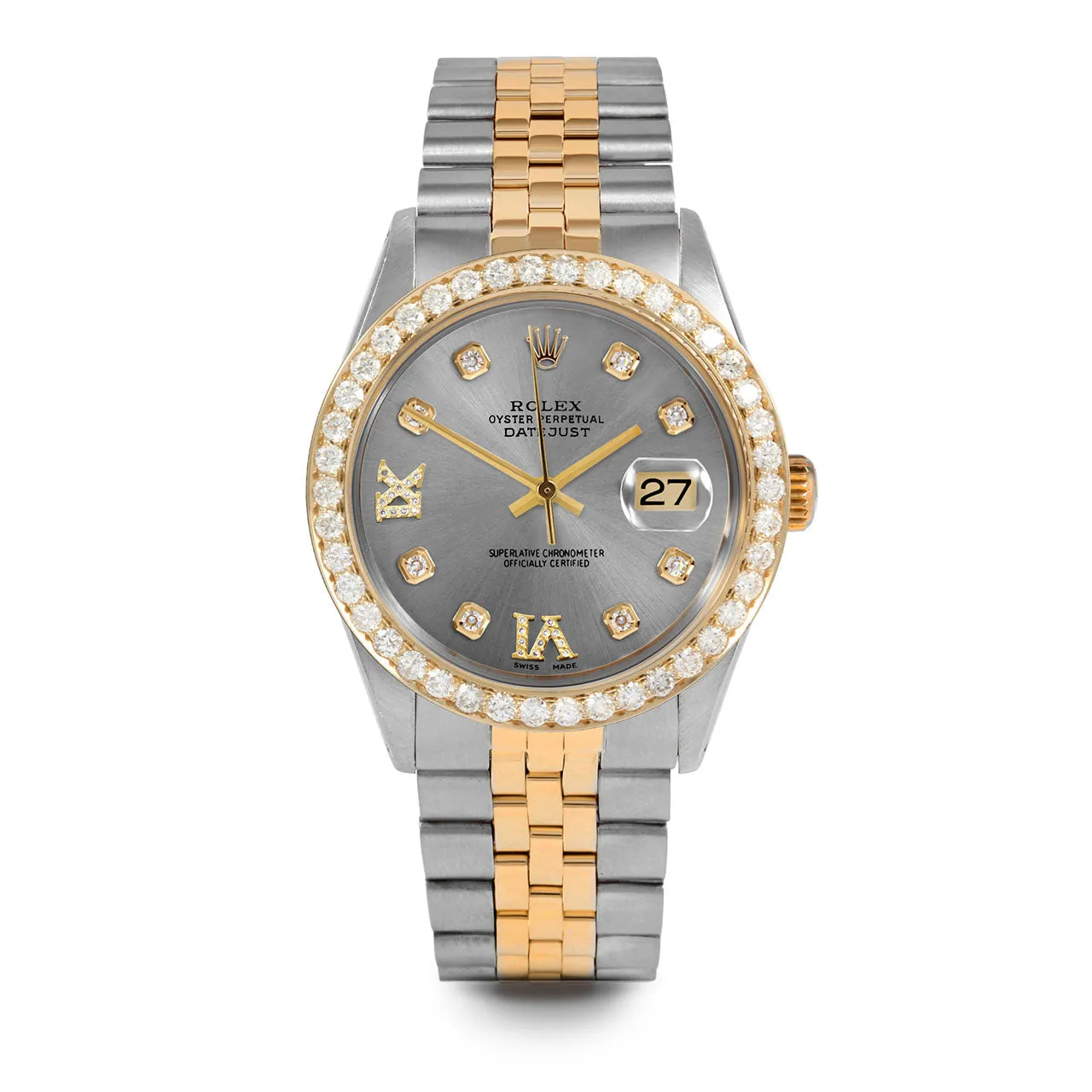 Rolex Datejust 36mm | 16013-SLT-8DR69-25CT-JBL
