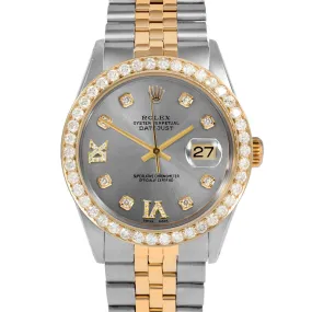 Rolex Datejust 36mm | 16013-SLT-8DR69-25CT-JBL
