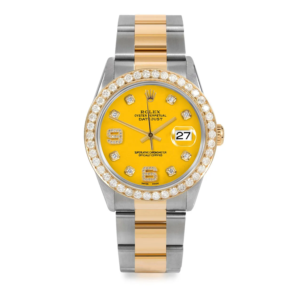 Rolex Datejust 36mm | 16233-YLW-8DA69-25CT-OYS