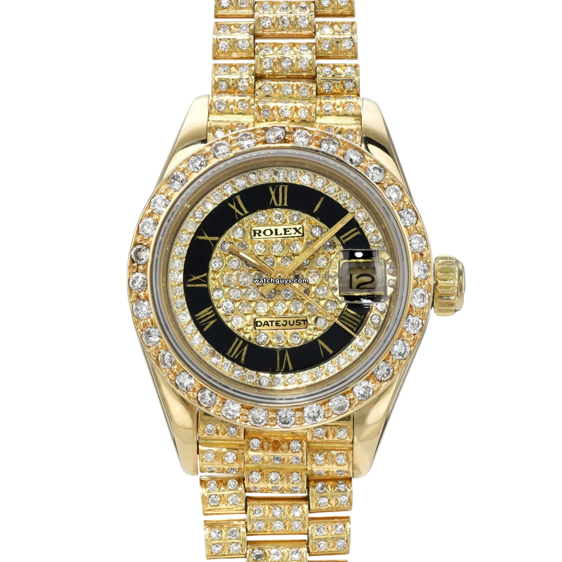 Rolex Datejust 69178 President Diamond