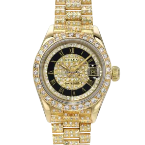 Rolex Datejust 69178 President Diamond