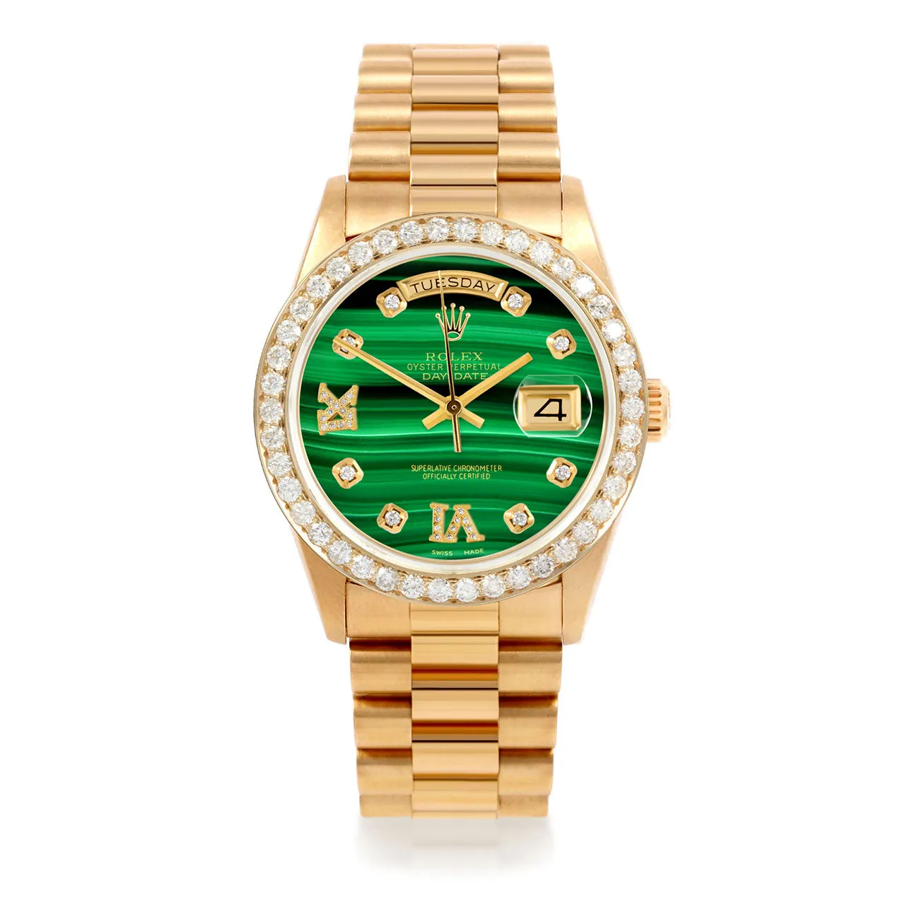 Rolex Day-Date 36mm | 18038-MLC-8DR69-25CT-PRS
