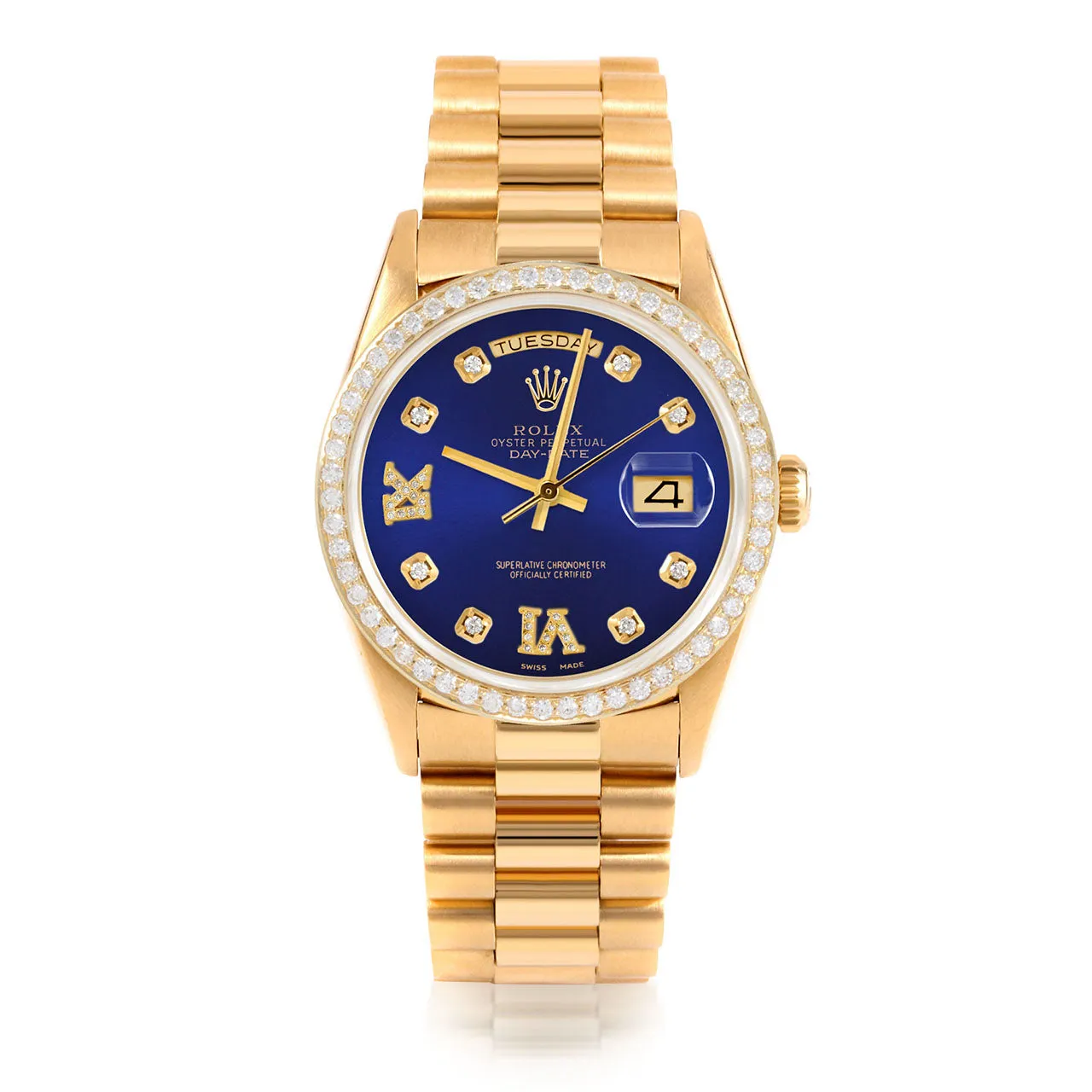 Rolex Day-Date 36mm | 18238-BLU-8DR69-BDS-PRS