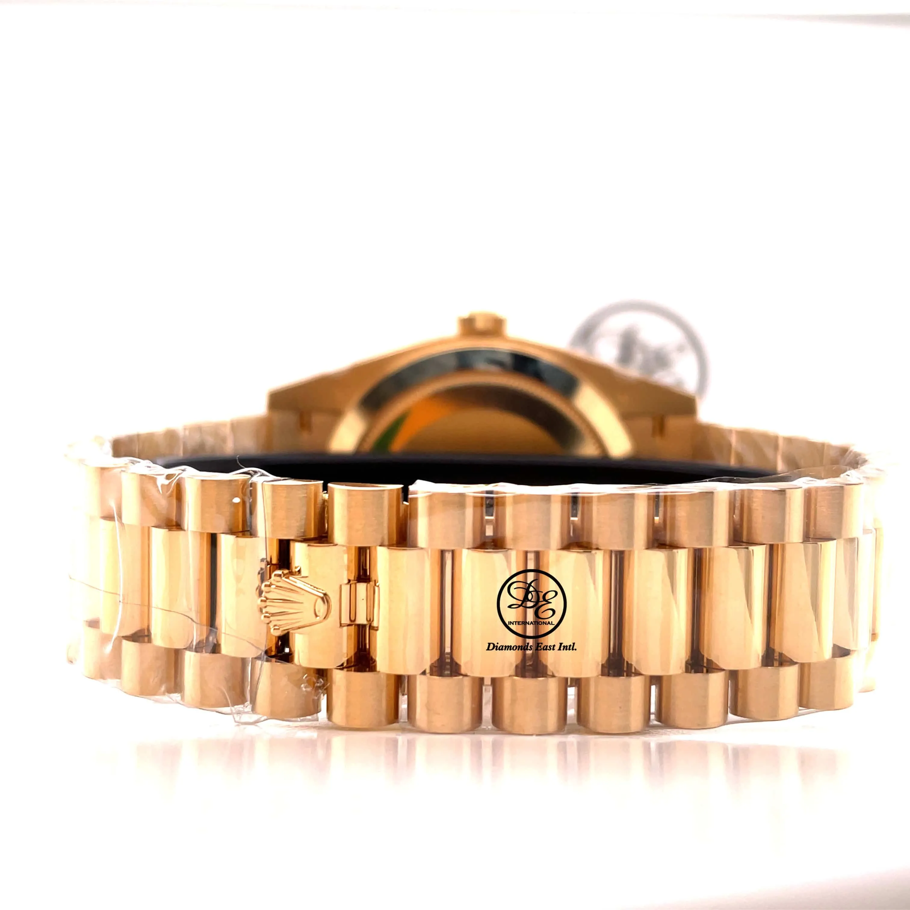 Rolex Day-Date 40 228238 18K Yellow Gold  Custom Bezel and Dial UNWORN