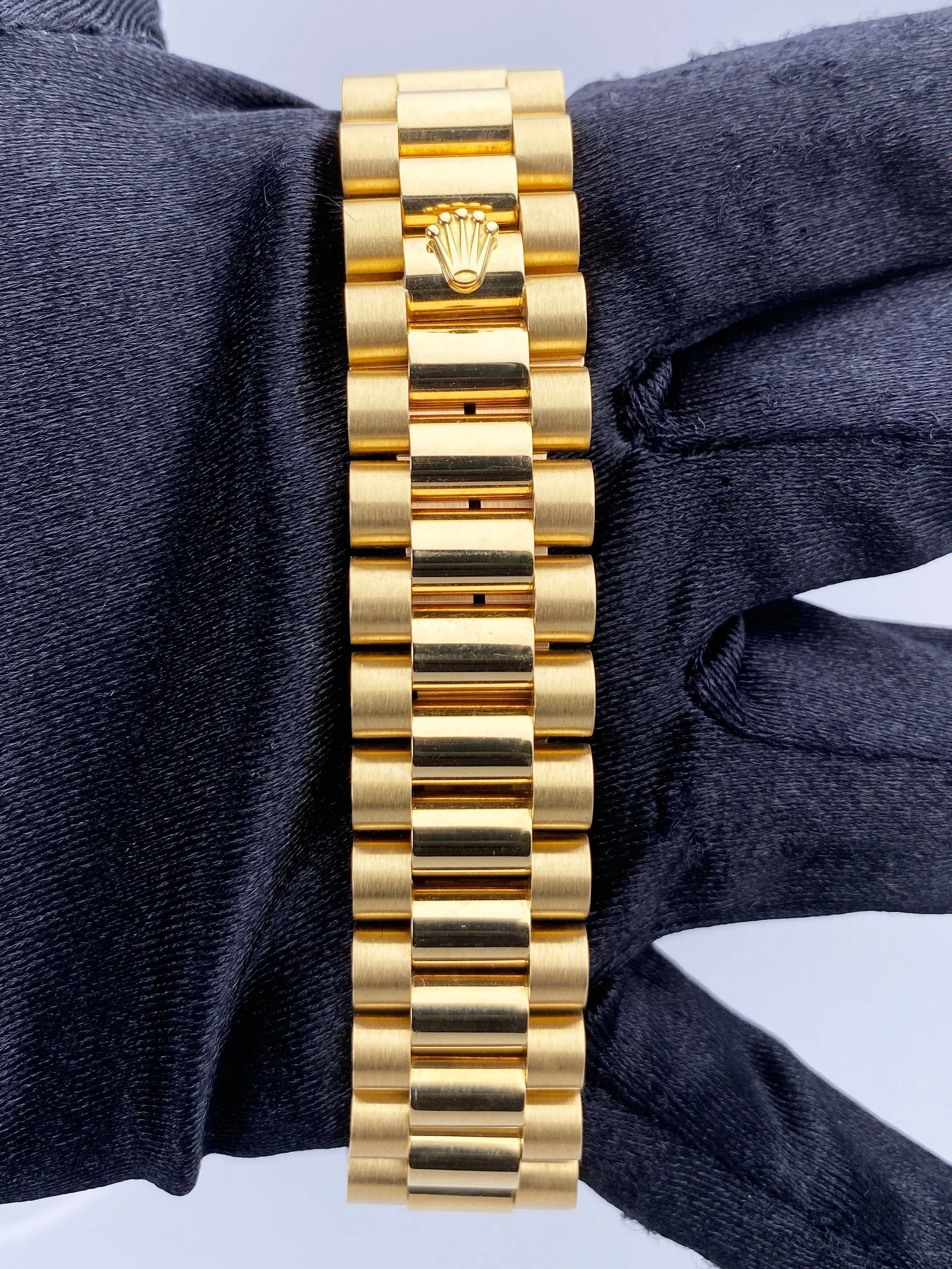 Rolex Day-Date President 18238 Ferrite Stone Dial Watch Box Papers