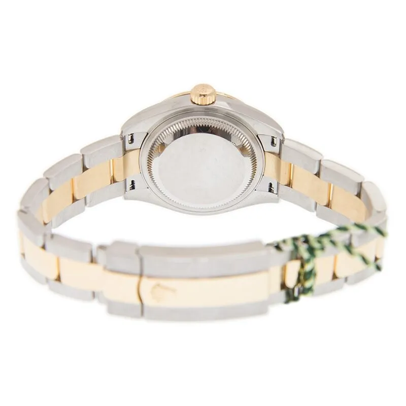 Rolex Lady Datejust Mother of Pearl Diamond Steel and 18K Yellow Gold Oyster Watch 279383MDO 279383 MDO