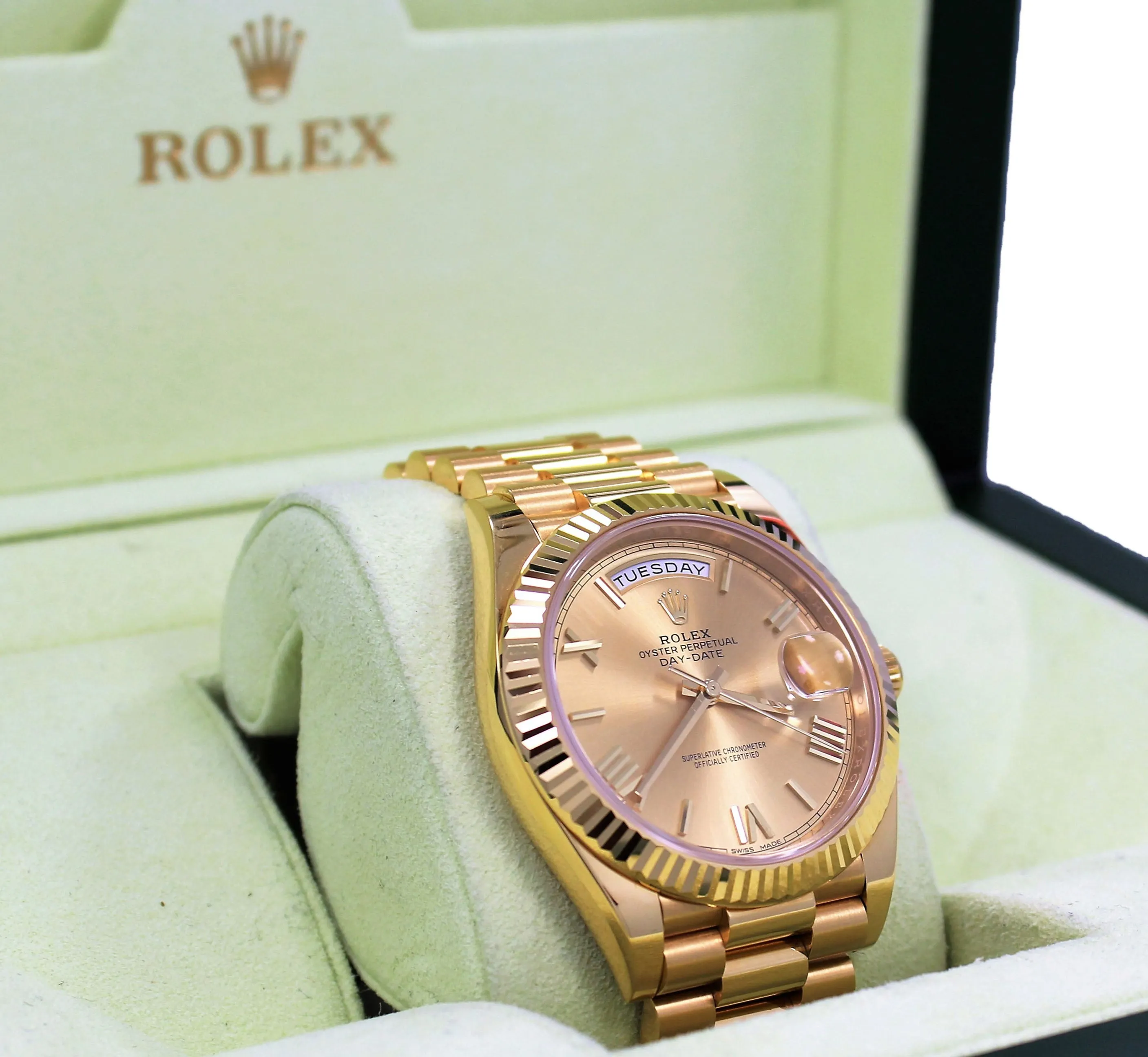 Rolex Oyster Perpetual Day-Date 40 228238 CHPRP UNWORN