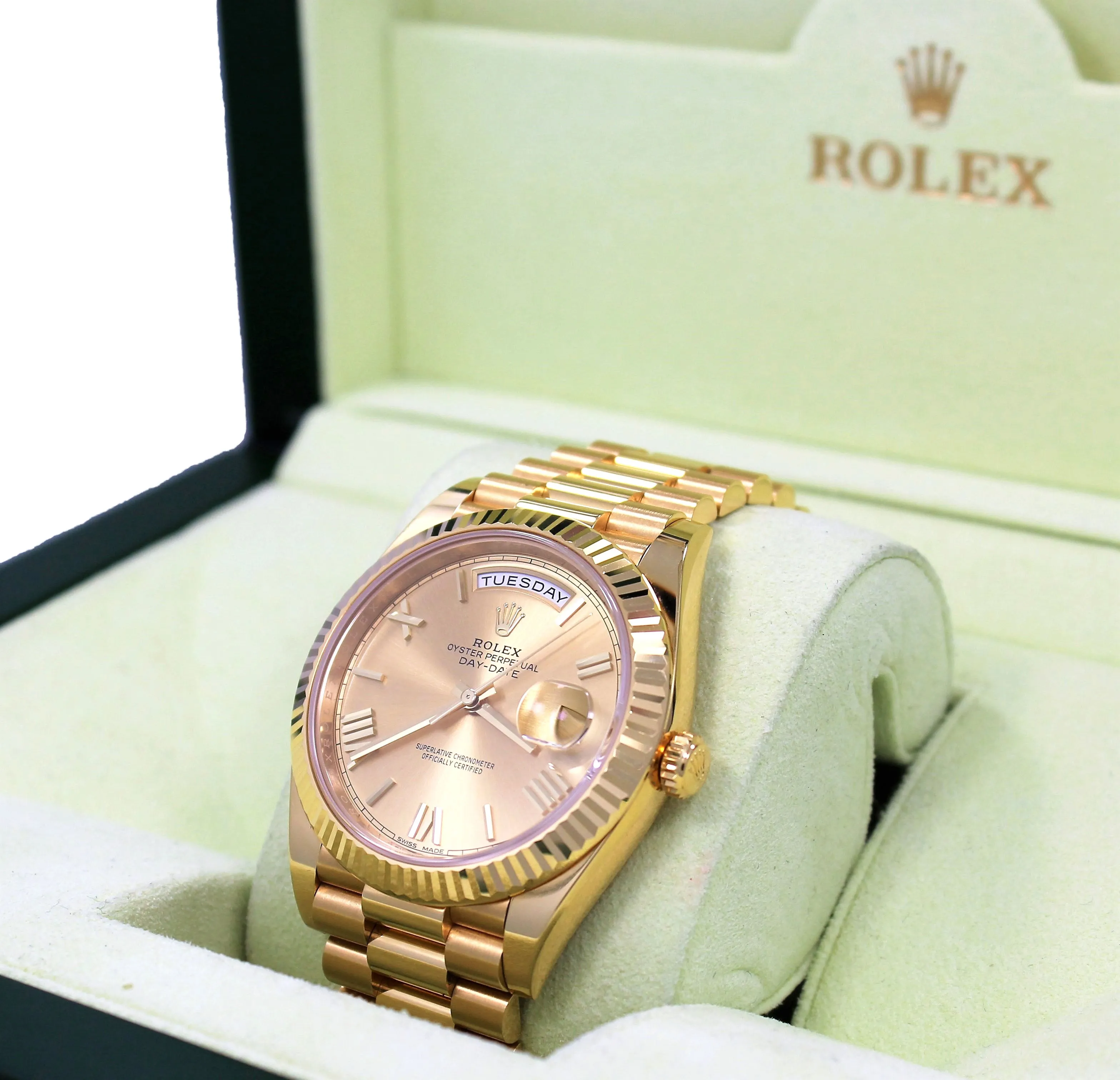 Rolex Oyster Perpetual Day-Date 40 228238 CHPRP UNWORN