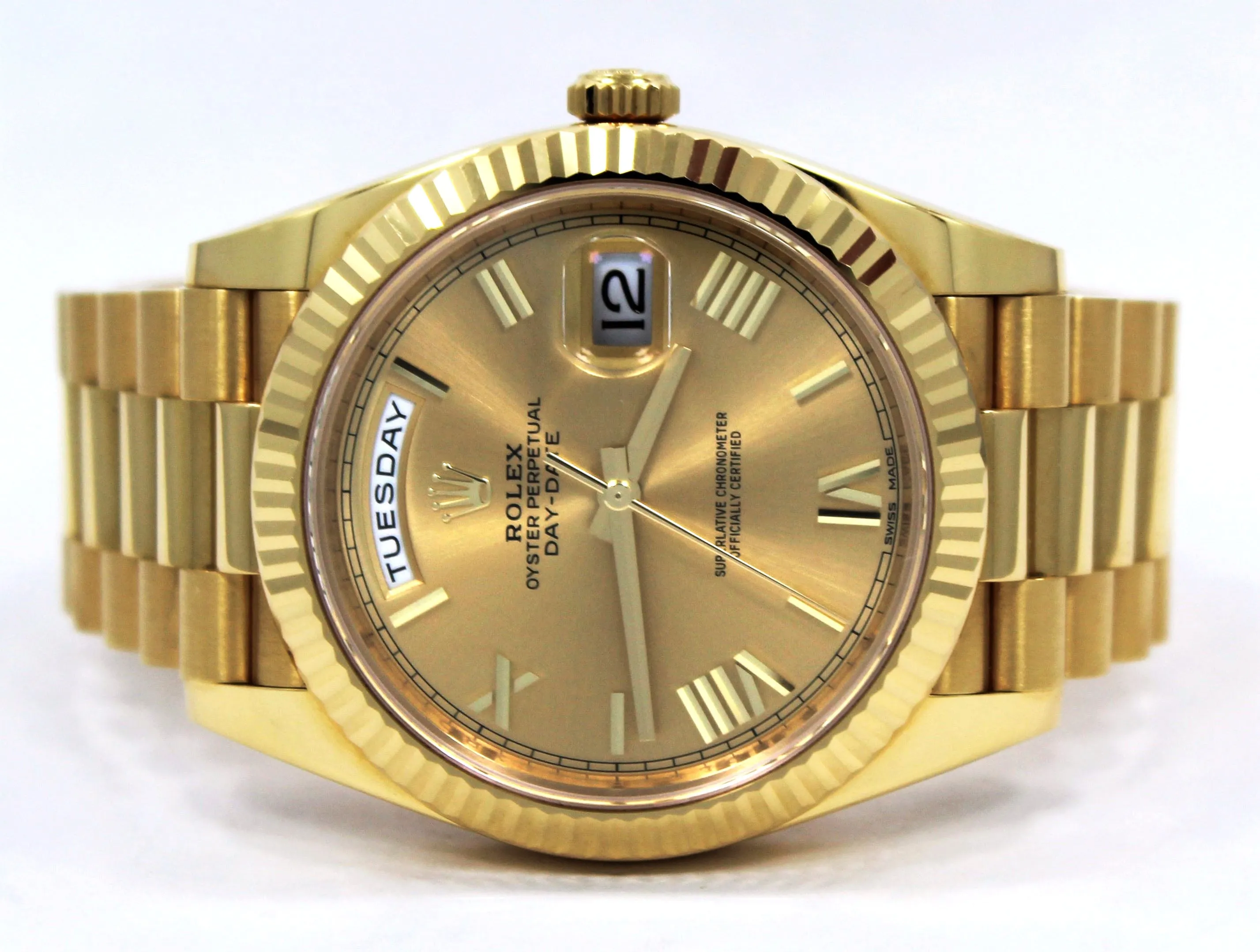Rolex Oyster Perpetual Day-Date 40 228238 CHPRP UNWORN