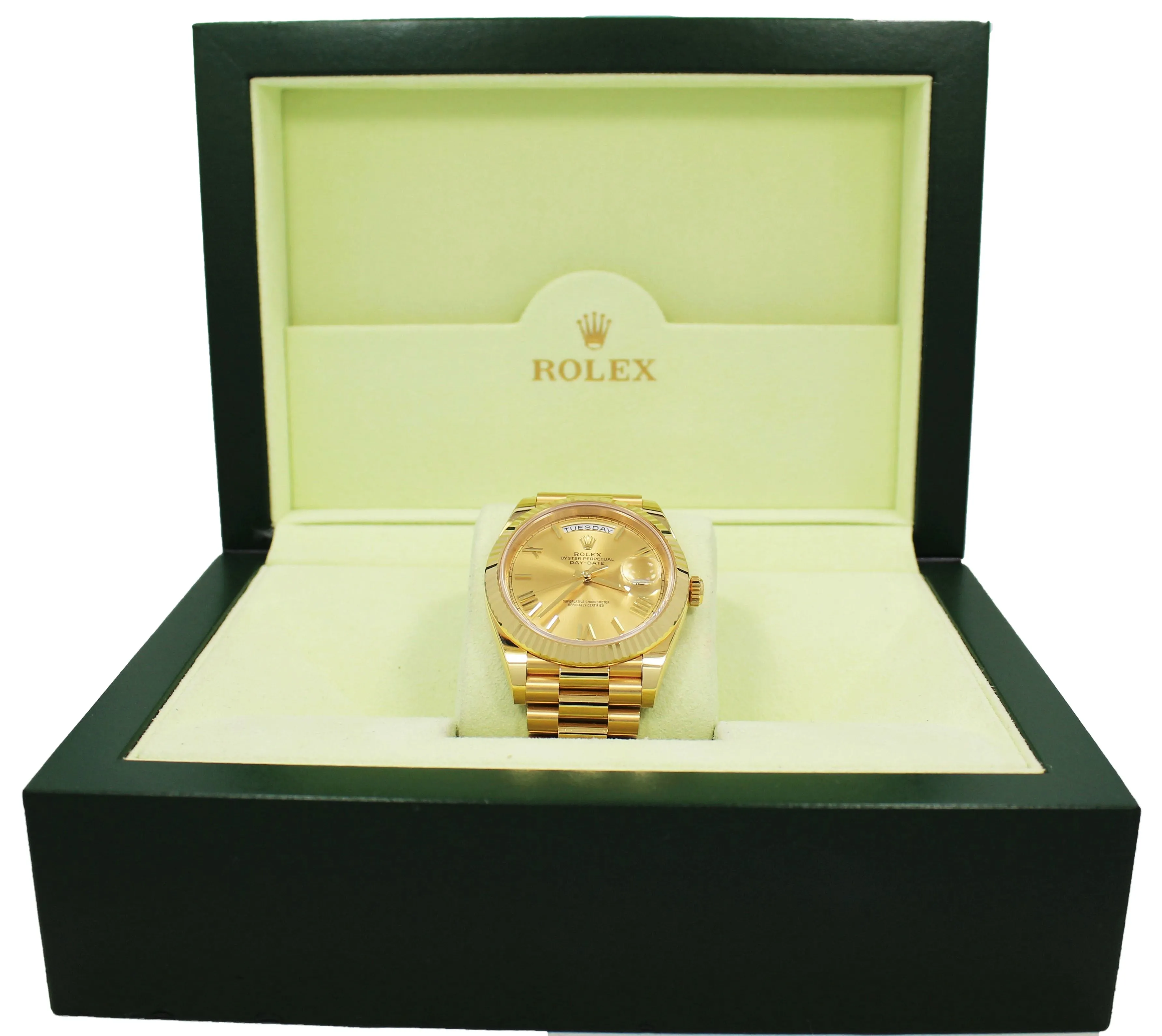 Rolex Oyster Perpetual Day-Date 40 228238 CHPRP UNWORN
