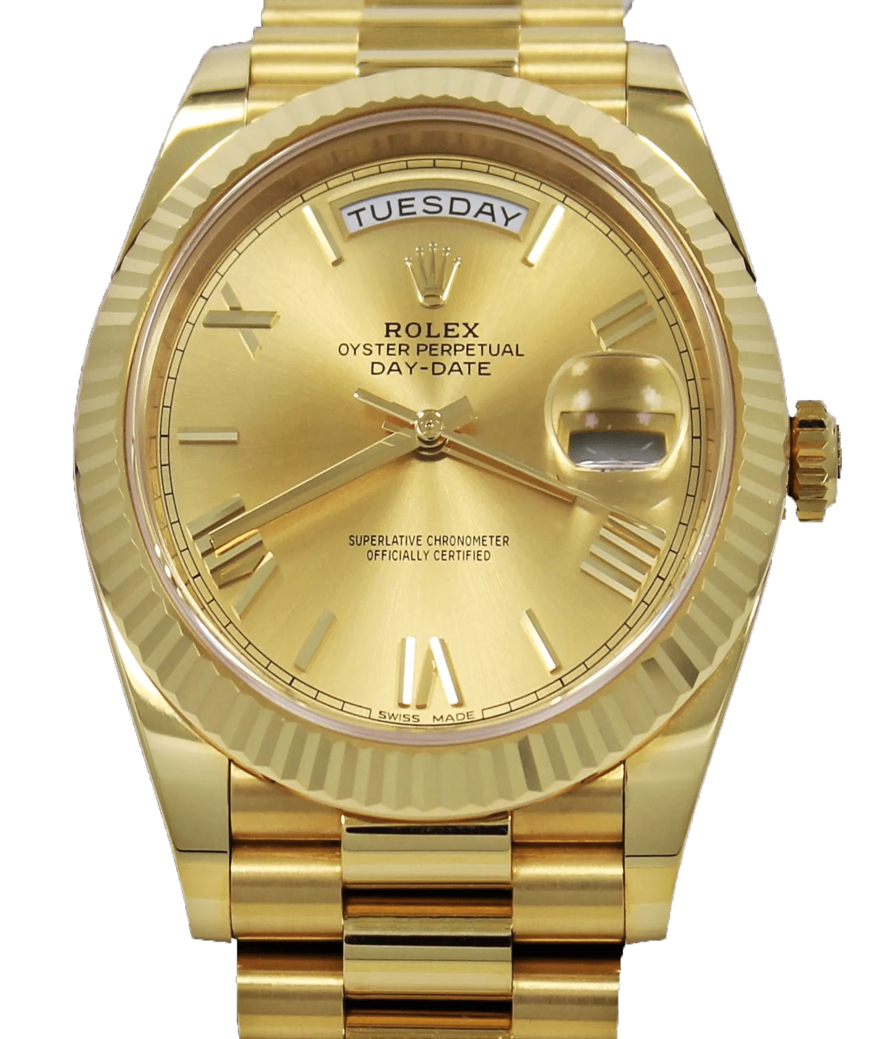 Rolex Oyster Perpetual Day-Date 40 228238 CHPRP UNWORN