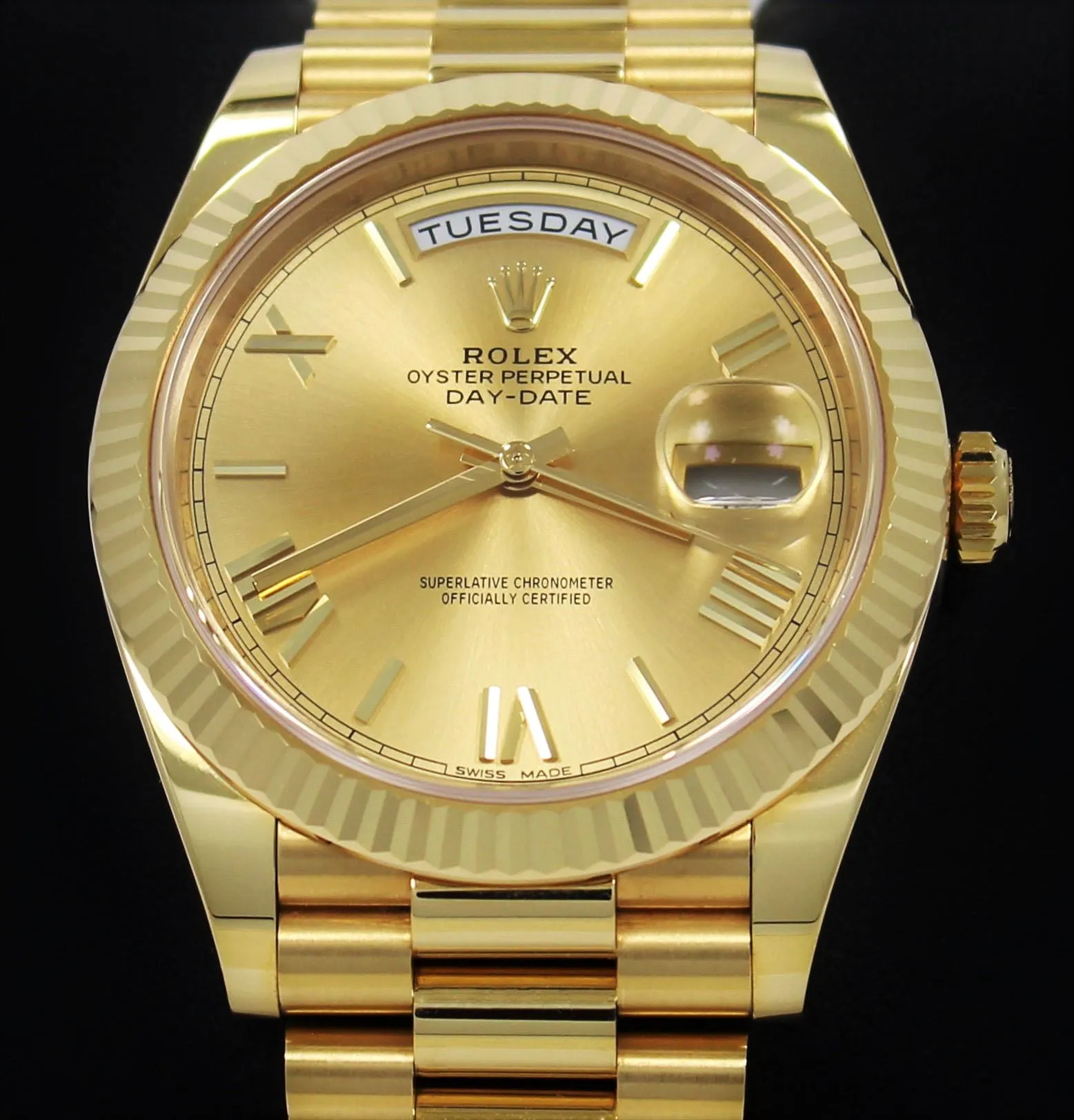 Rolex Oyster Perpetual Day-Date 40 228238 CHPRP UNWORN