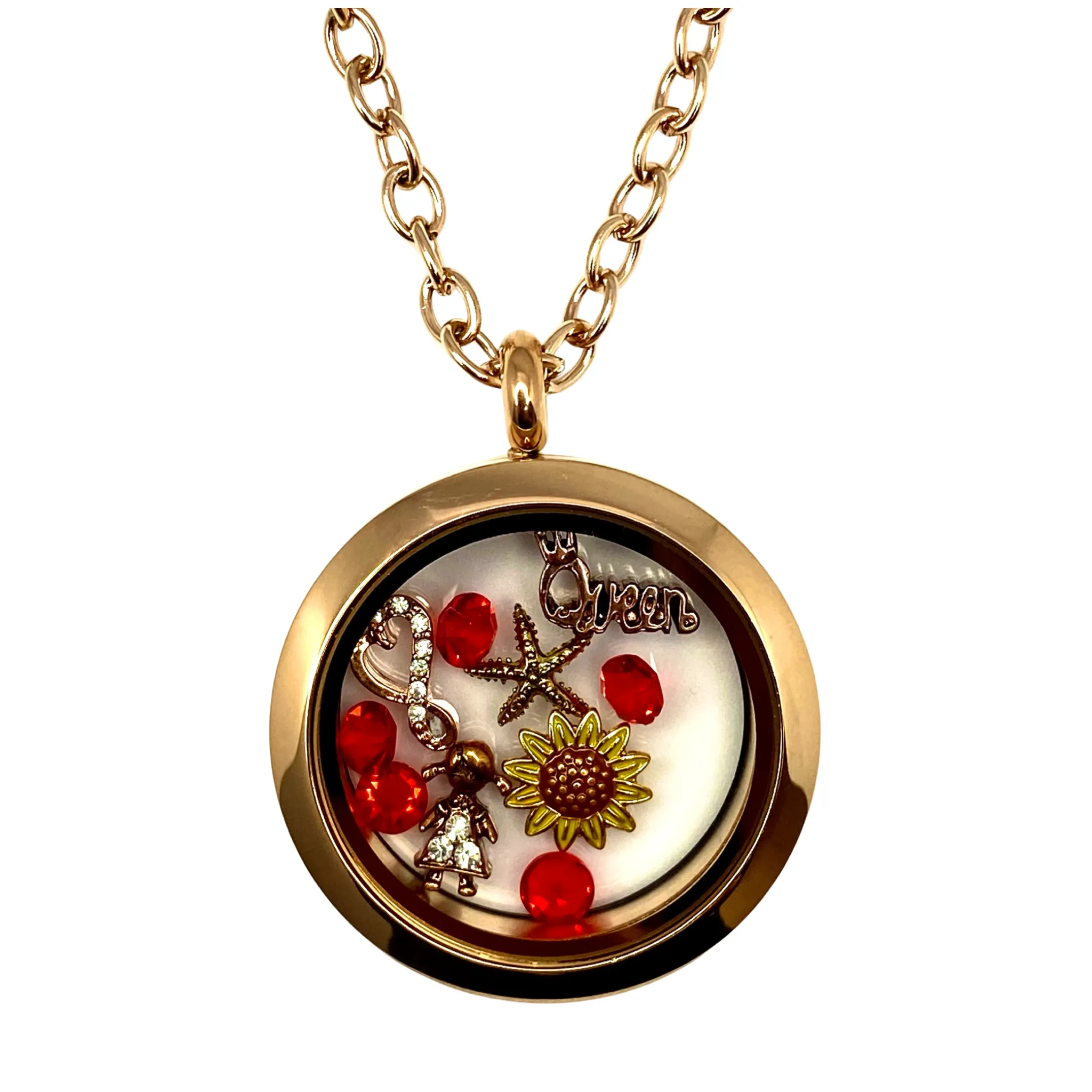 Rose Gold Twist Locket