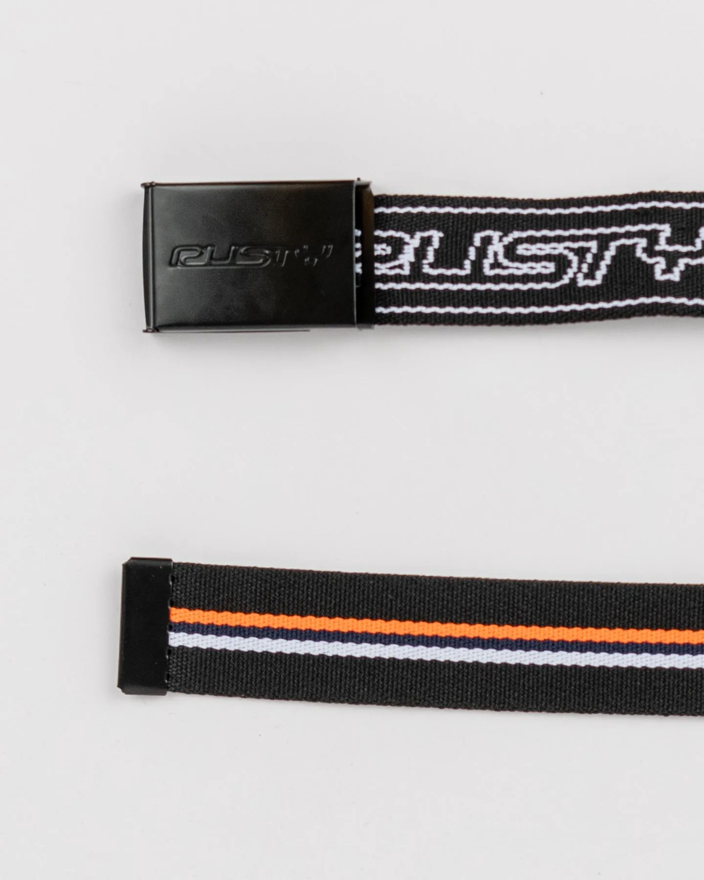 Rusty Flip Daddy Belt - Black/White1