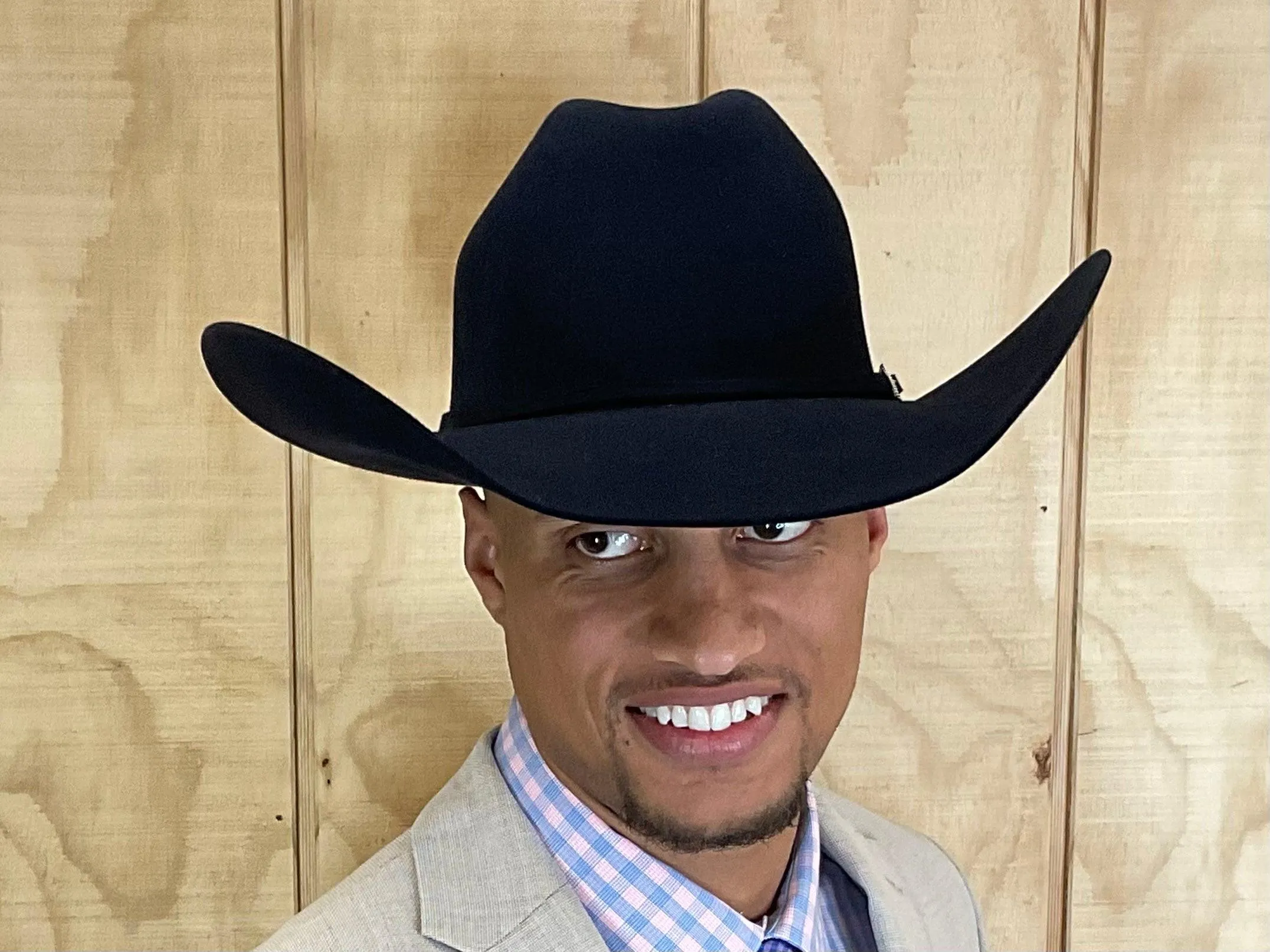 Serratelli 6X Canyon Dark Navy Fur Felt Western Cowboy Hat 553087