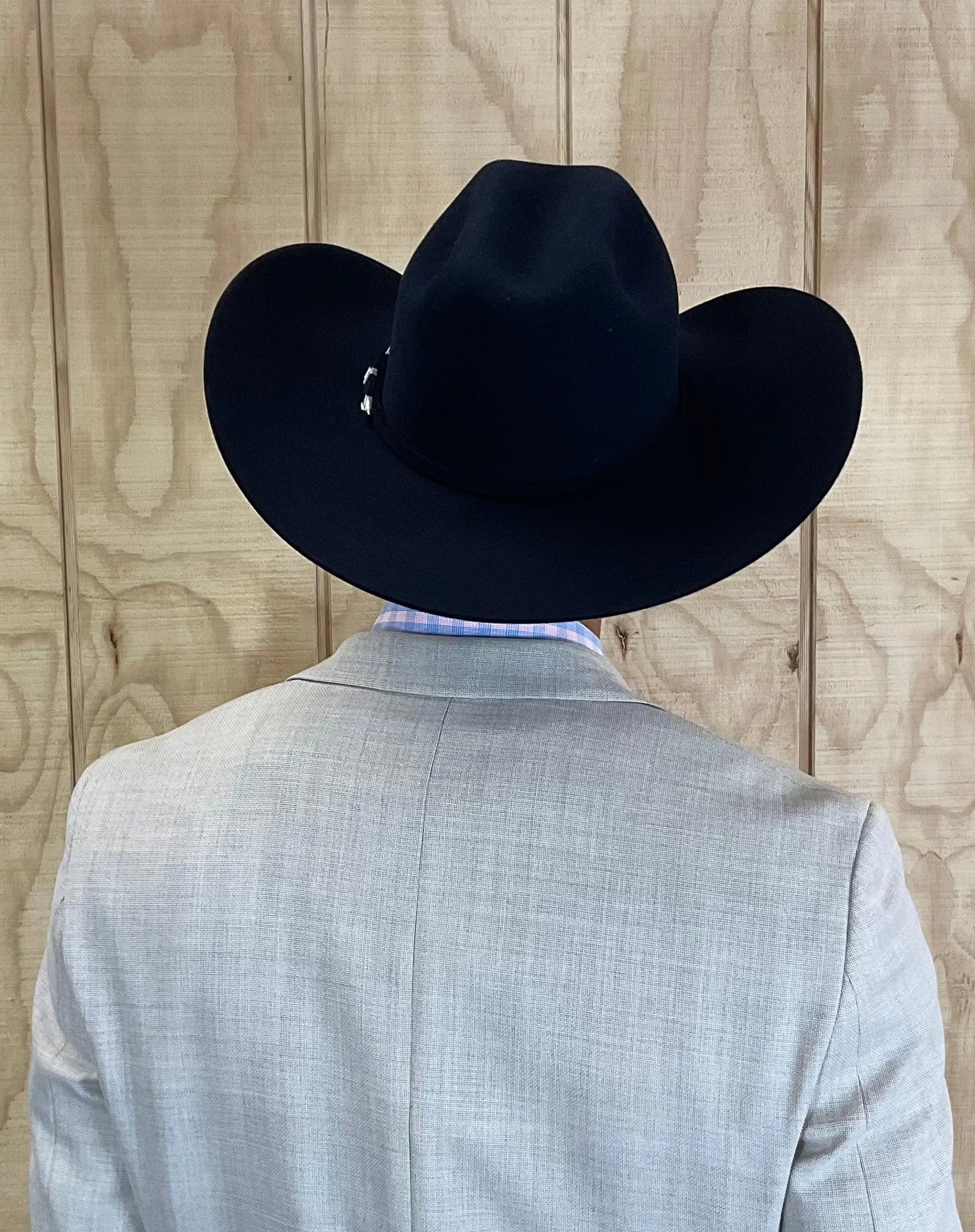 Serratelli 6X Canyon Dark Navy Fur Felt Western Cowboy Hat 553087