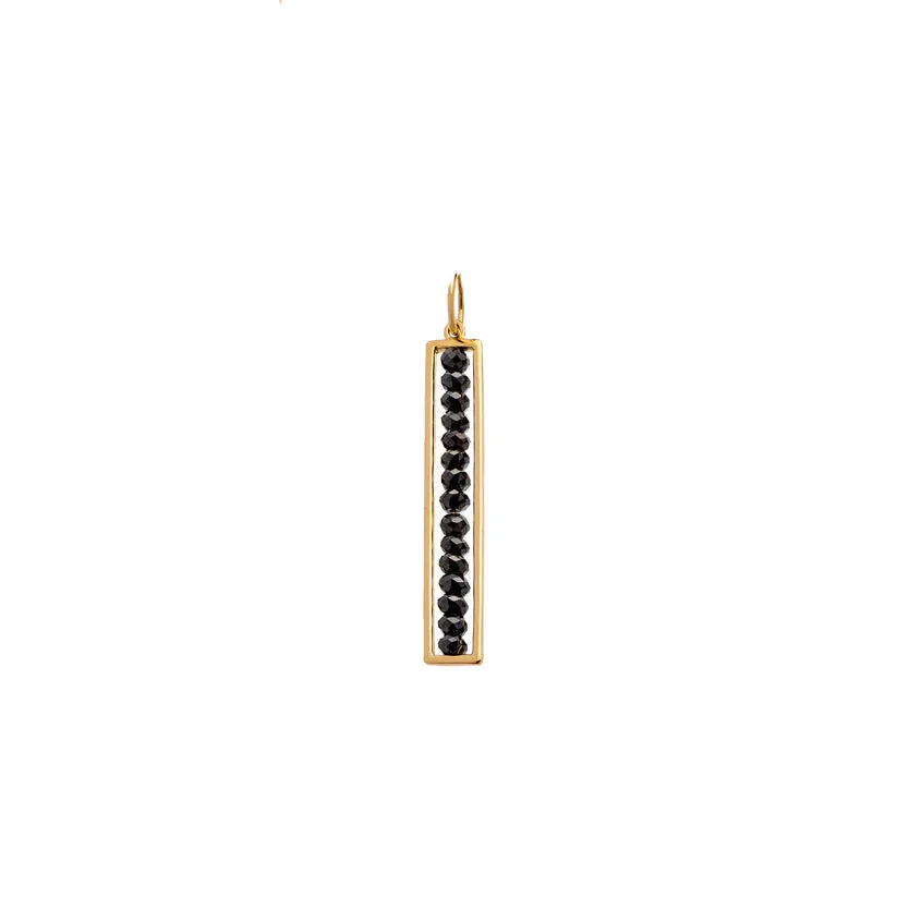 Sethi Couture Leila Black Diamond Pendant