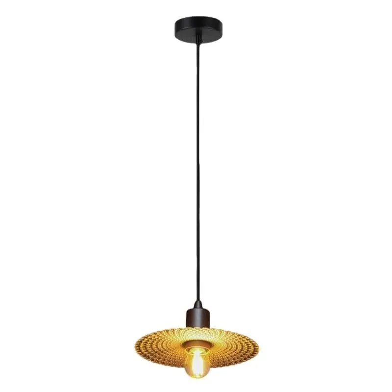 Small Golden Nugget Pendant Light