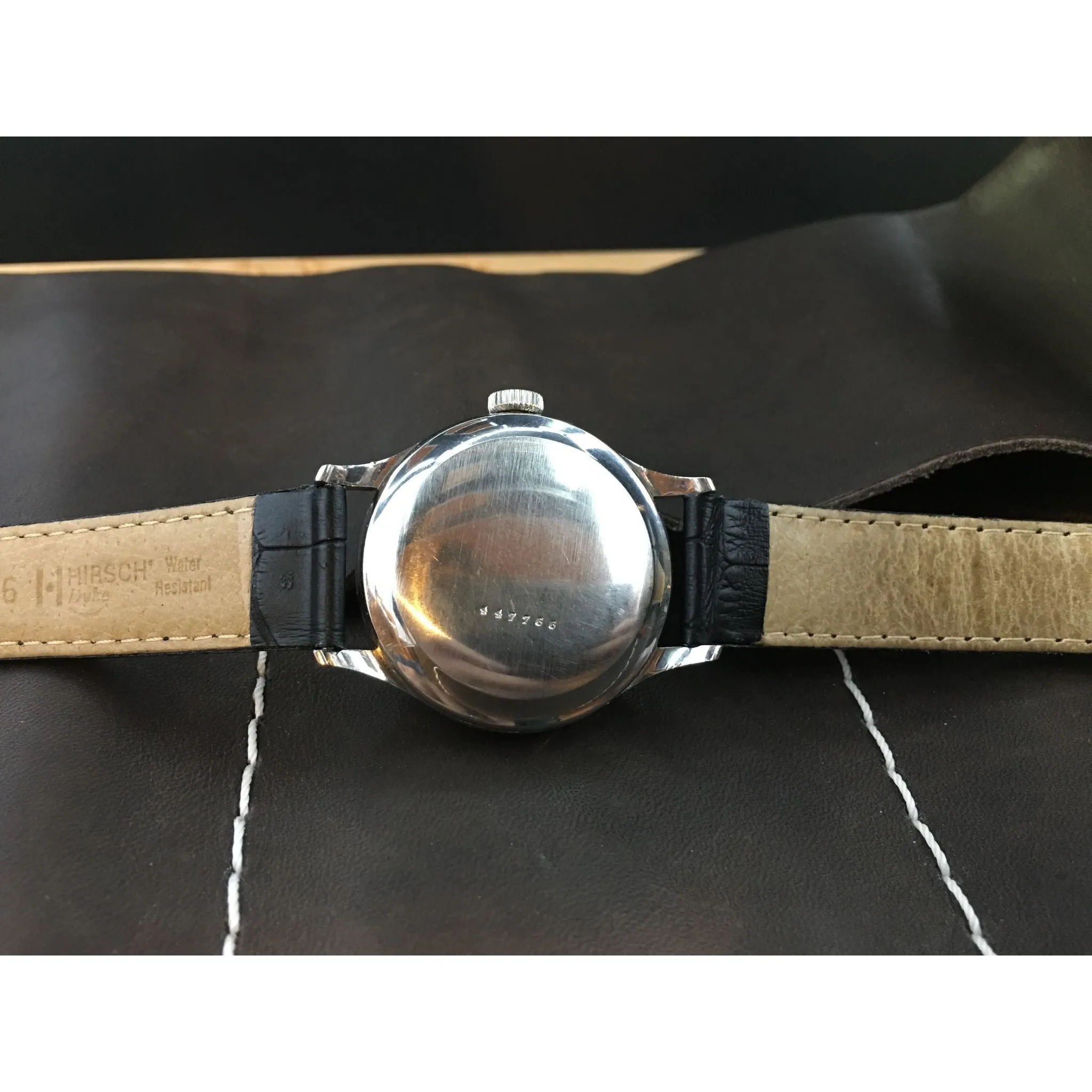 Sold - Lecoultre Calibre 476 12A Bumper Wind Automatic Circa 1946- First LeCoultre Automatic Vintage Watch