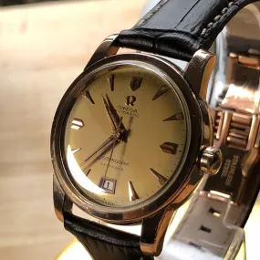 Sold - Omega Seamaster Calibre 355 Date Circa 1954 Automatic Bumper Wind Vintage Watch - Fully Serviced by ClockSavant