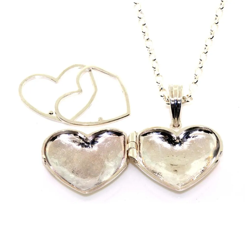 Sterling Silver Heart Locket