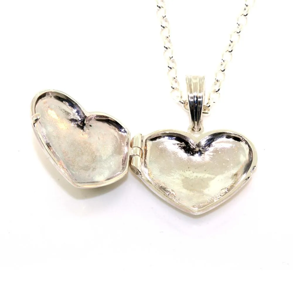 Sterling Silver Heart Locket