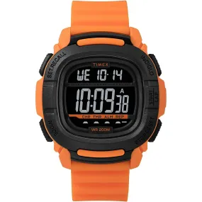 Timex Men's TW5M26500JV Command  Orange Silicone Watch