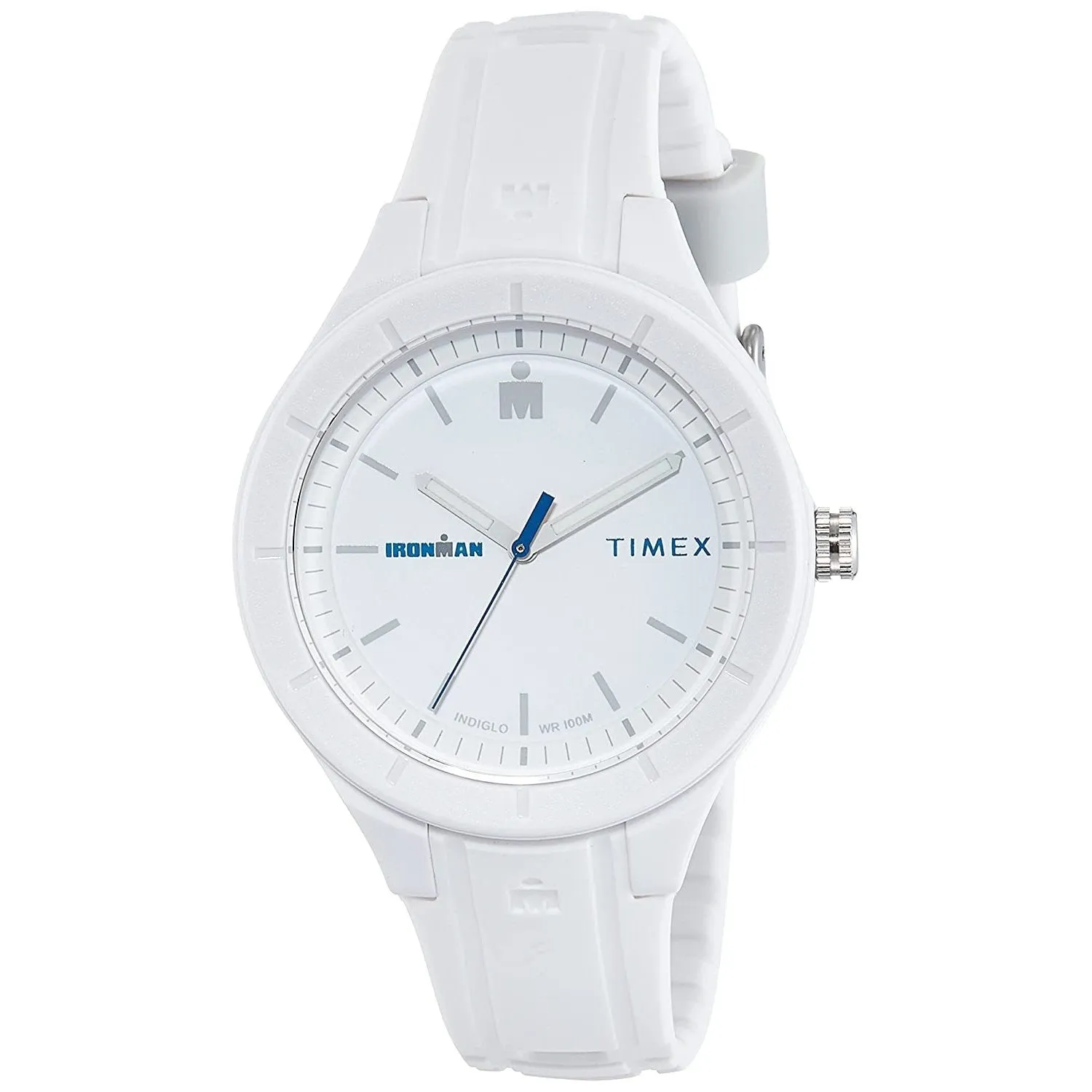 Timex Women's TW5M17400 Ironman Essential White Silicone Watch