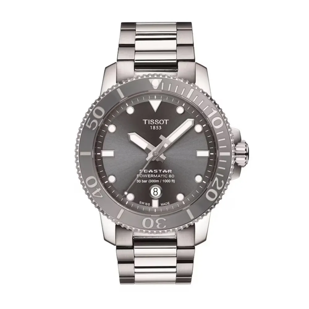 Tissot Seastar 1000 Powermatic 80 43mm Automatic Watch